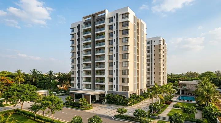 Exterior view of Casagrand Kumbalgodu